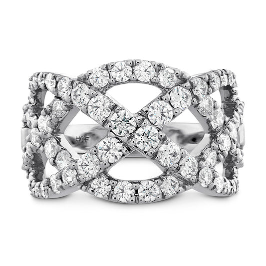 Hearts on Fire Intertwining Diamond Right Hand Ring - Hearts on Fire