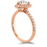 Hearts on Fire Juliette Oval Halo Diamond Engagement Ring - Hearts on Fire