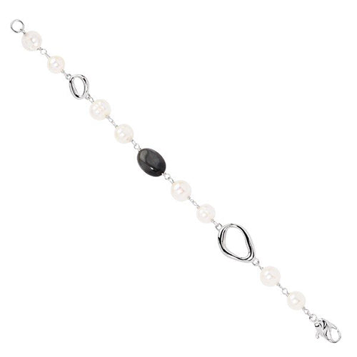 Honora Sterling Silver Mother of Pearl Bracelet - Honora