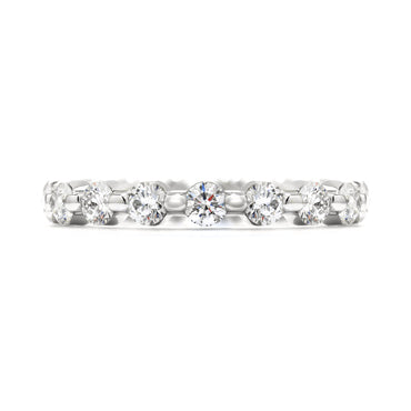 Hearts on Fire Special Multiplicity Single Prong Eternity Band - Hearts on Fire