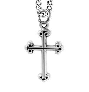 KING BABY EXTRA-SMALL TRADITIONAL CROSS PENDANT - KING BABY
