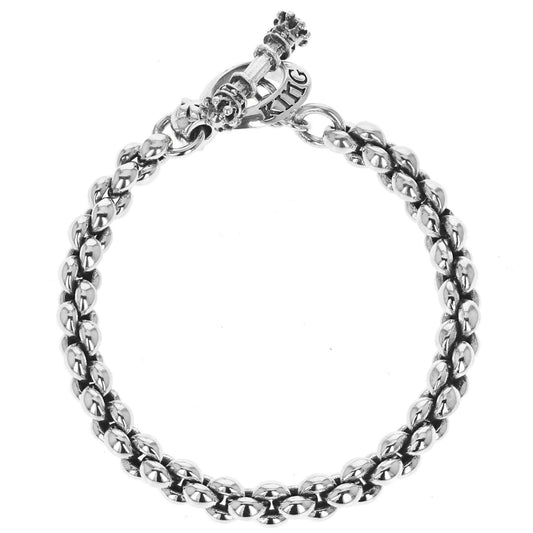 KING BABY SMALL INFINITY LINK BRACELET - KING BABY