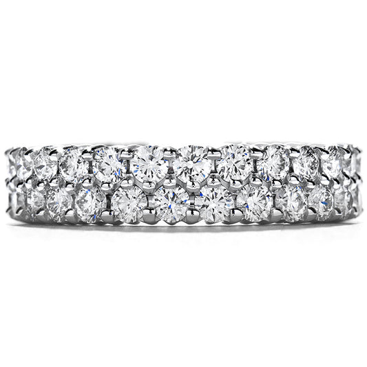 Hearts on Fire Double-Row Eternity Band Right Hand Ring - Hearts on Fire