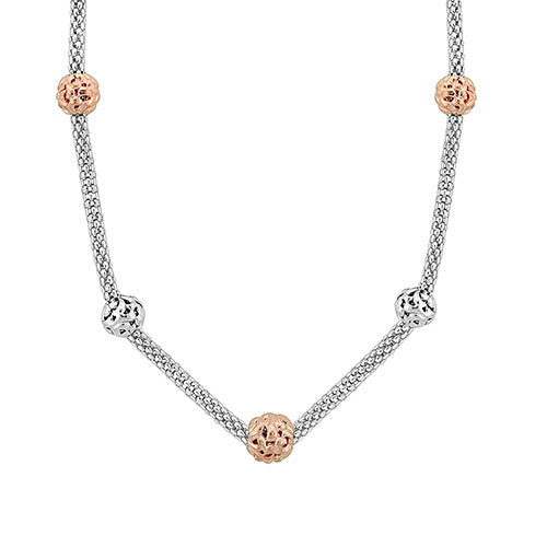 Charles Krypell Micron Plating Bead Station Necklace - Charles Krypell