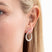 Hearts on Fire Aerial Regal Diamond Hoops- Small - Hearts on Fire