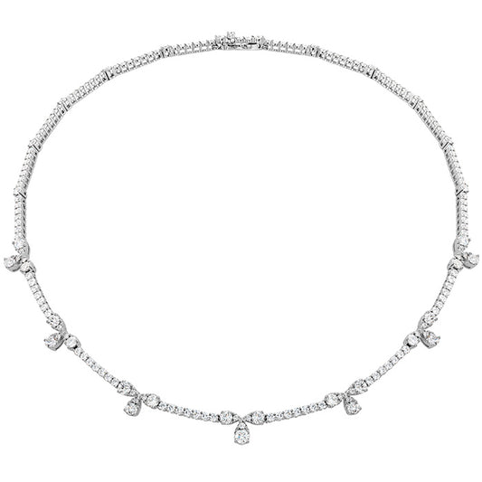 Hearts on Fire Aerial Diamond Line Necklace - Hearts on Fire