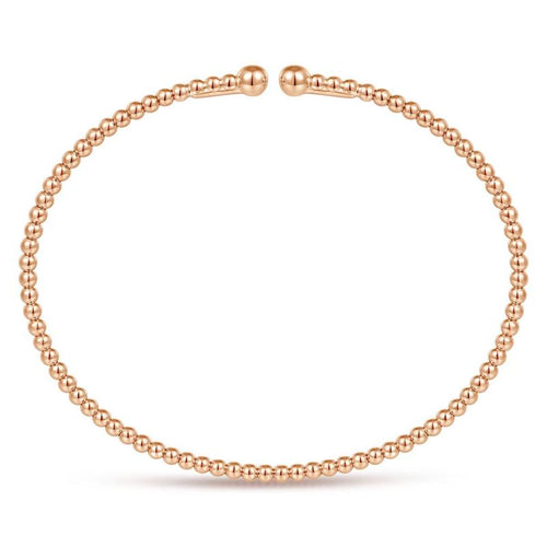 Gabriel & Co. 14k Rose Gold Bujukan Bangle Bracelet - Gabriel & Co. Fashion