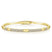 Gabriel & Co. 14k Yellow Gold Demure Diamond Bangle Bracelet - Gabriel & Co. Fashion