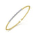 Gabriel & Co. 14k Yellow Gold Bujukan Diamond Bangle Bracelet - Gabriel & Co. Fashion