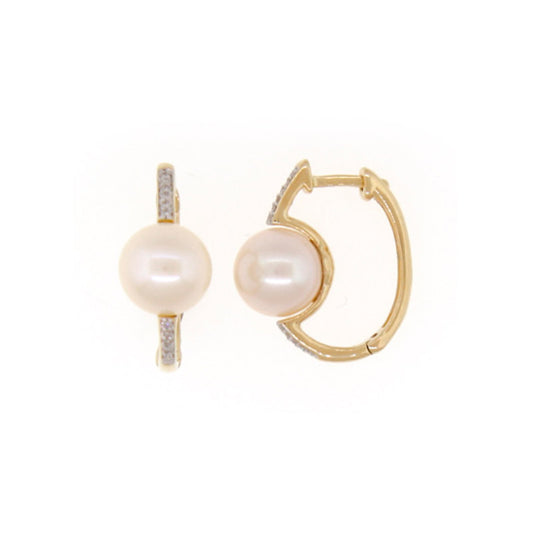 Honora 14k Yellow Gold Pearl Earrings - Honora
