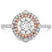Hearts on Fire HOF Double Halo Compass Engagement Ring - Hearts on Fire