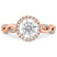 Hearts on Fire Destiny Lace HOF Halo Engagement Ring - Hearts on Fire