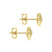 Gabriel & Co. 14k Yellow Gold Hampton Diamond Stud Earrings - Gabriel & Co. Fashion