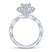 Gabriel & Co. 14k White Gold Embrace Double Halo Engagement Ring - Gabriel & Co.