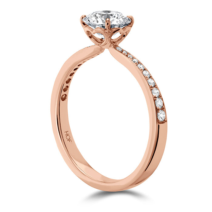 Hearts on Fire HOF Signature Engagement Ring-Diamond Band - Hearts on Fire
