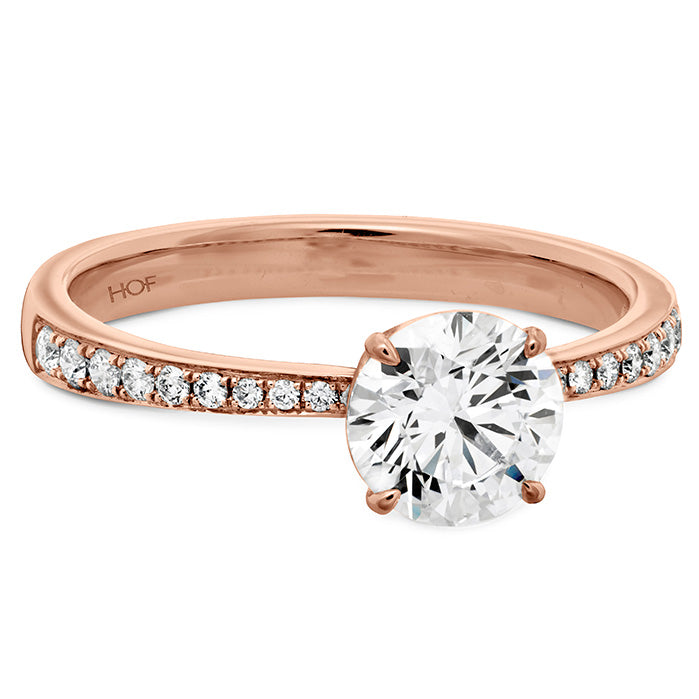 Hearts on Fire HOF Signature Engagement Ring-Diamond Band - Hearts on Fire