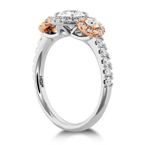 Hearts on Fire Integrity HOF Three Stone Engagement Ring - Hearts on Fire
