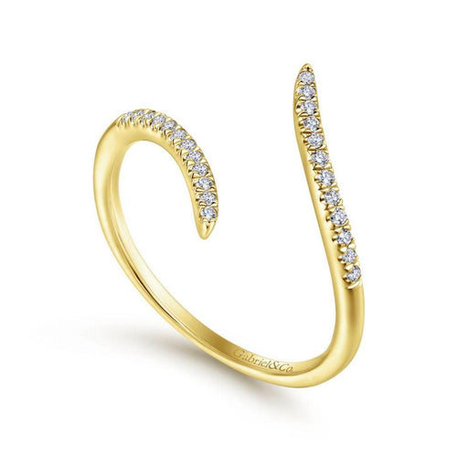 Gabriel & Co. 14k Yellow Gold Kaslique Diamond Ring - Gabriel & Co. Fashion