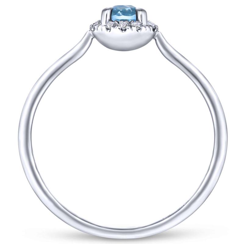 Gabriel & Co. 14k White Gold Lusso Color Diamond Ring - Gabriel & Co. Fashion