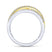 Gabriel & Co. 14k Two Tone Gold Lusso Diamond Ring - Gabriel & Co. Fashion