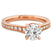 Hearts on Fire Liliana Milgrain Engagement Ring - Dia Band - Hearts on Fire