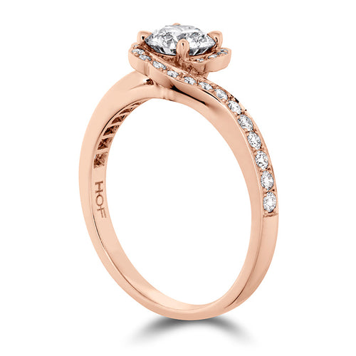 Hearts on Fire Lorelei Bloom Engagement Ring-Diamond Band - Hearts on Fire