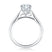 A. Jaffe Round Center Diamond Engagement Ring - A. Jaffe