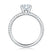 A. Jaffe Classic Micro Pave Engagement Ring - A. Jaffe