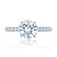 A. Jaffe Four Prong Round Diamond Engagement Ring - A. Jaffe