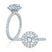 A. Jaffe Timeless Classic Round Cut Diamond Engagement Ring - A. Jaffe