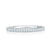 A. Jaffe Modified Vintage French Pave Quilted Wedding Band - A. Jaffe