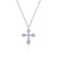 Gabriel & Co. 14k White Gold Faith Diamond Religious Cross Necklace - Gabriel & Co. Fashion
