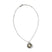 John Hardy Classic Chain Hammered 18K Gold & Silver Pendant on 2mm Mini Rolo Chain Necklace - John Hardy