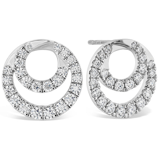 Hearts on Fire Optima Diamond Circle Earrings