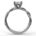 Fana Petite Diamond Twist Engagement Ring - Fana