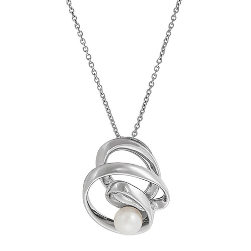 Honora Sterling Silver Freshwater Cultured Pearl Pendant - Honora