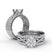 Fana Twist Diamond Engagement Ring - Fana