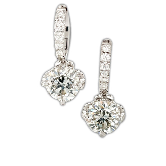 Custom made Diamond Earrings - Goldsmith Gallery Collection