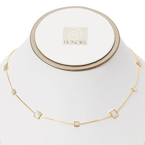 Honora 14k Yellow Gold Pearl Necklace - Honora