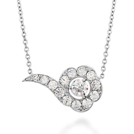 Hearts on Fire Lorelei Diamond Necklace 18k Gold White - Hearts on Fire