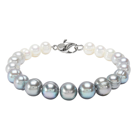 Honora Sterling Silver White Pearl Bracelet
