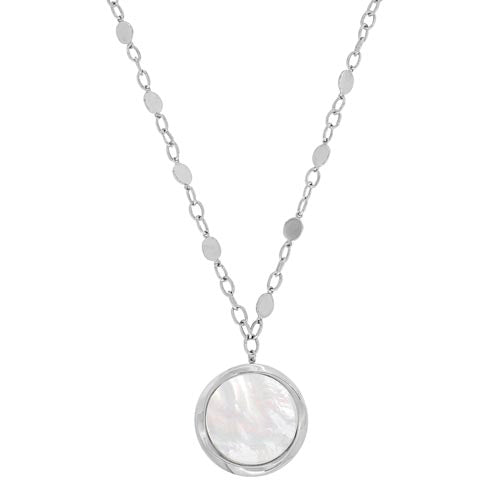 Honora Sterling Silver White Pearl Pendant - Honora
