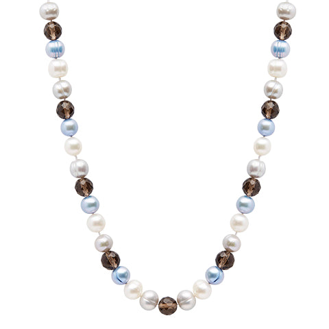 Honora Sterling Silver White Pearl Necklace