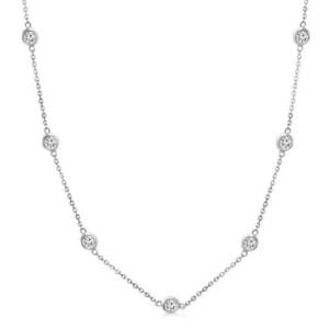 Diamond necklace from Goldsmith Gallery Jewelers