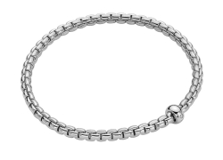 FOPE FLEX'IT BRACELET WITH SOLITAIRE DIAMOND RONDEL 01M01BX_BB_B_XBX_00M