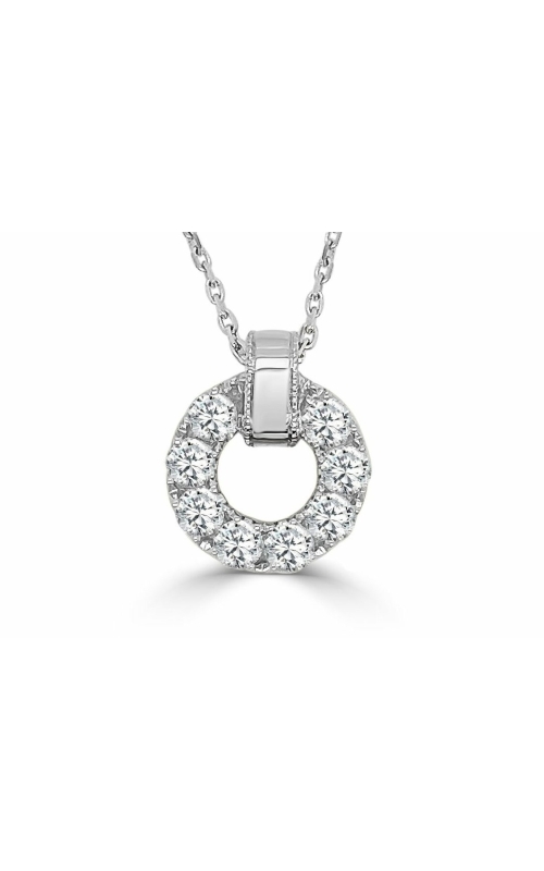 FREDERIC SAGE DIAMOND NEBULA ROUND DROP PENDANT P3046-4-W