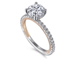 Gabriel & Co. Bridal Engagement Ring  ER16143R6T44JJ.CSCZ