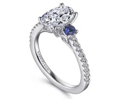 Gabriel & Co. Bridal Engagement Ring  ER12246O6W44SA.CSCZ