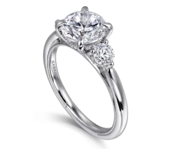 Gabriel & Co. Bridal Engagement Ring  ER16252R6W44JJ.CSCZ