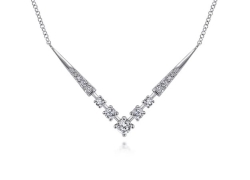 Gabriel & Co. Bridal Necklace  NK6188W45JJ